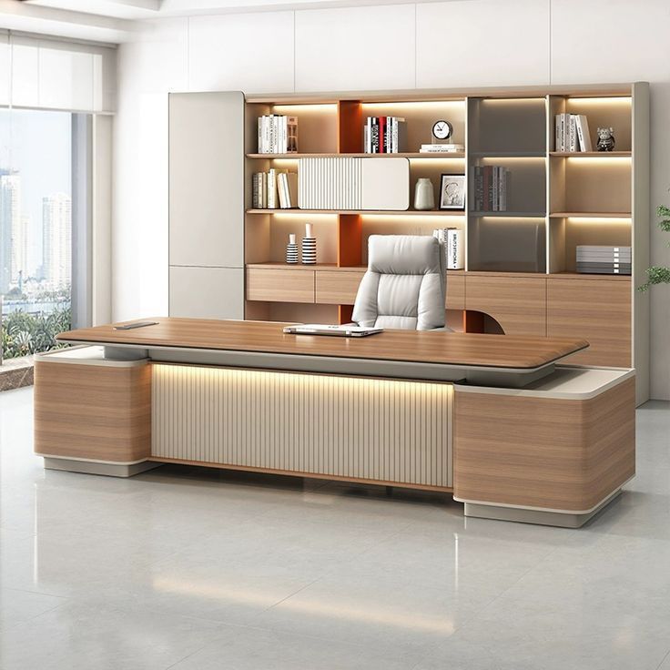 Bureau de direction FIRST F1013– design élégant avec laid