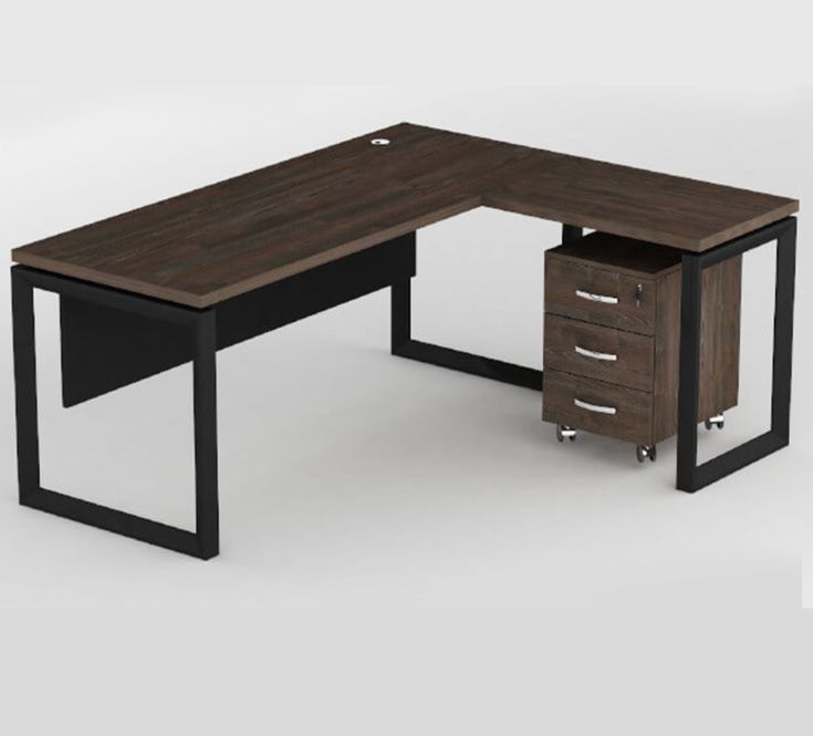 Bureau semi-métallique professionnelles  F1016